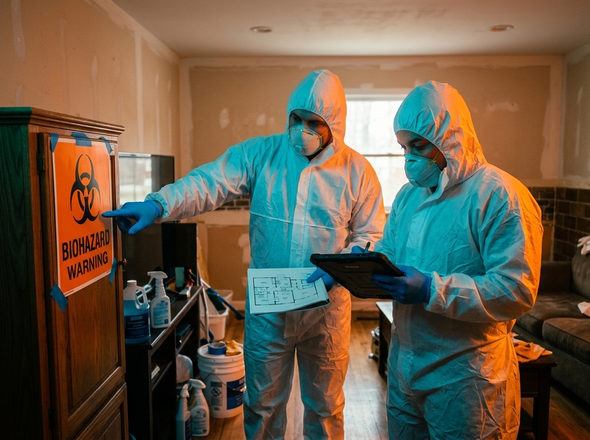 When to Call a Professional Biohazard Cleanup Company: Warning Signs and Next Steps
